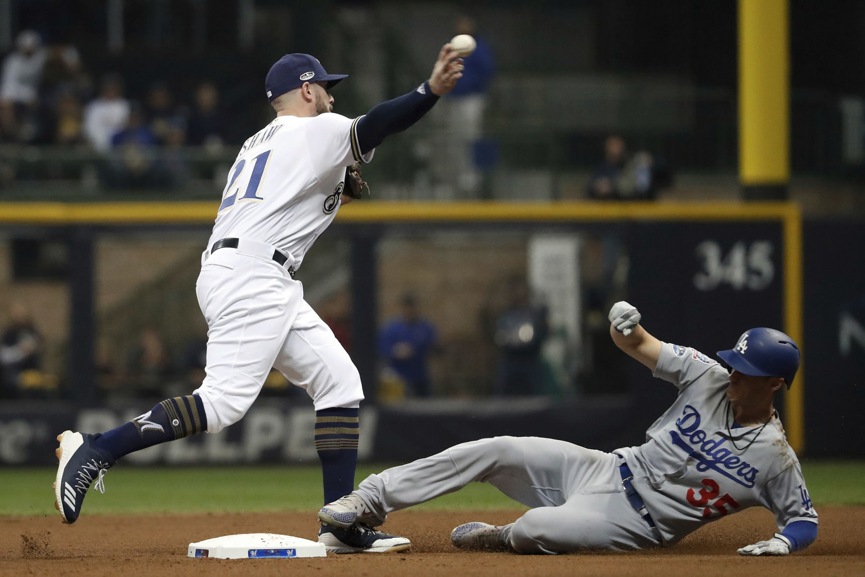 Dodgers 5, Brewers 1
